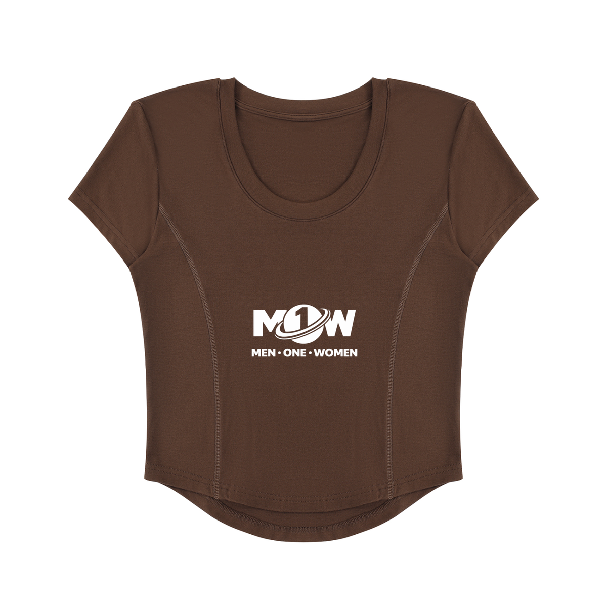 Women's Paneled Crop T-Shirt