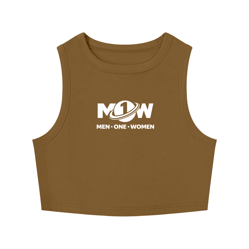 Women's Tight Crewneck Crop Tank Top