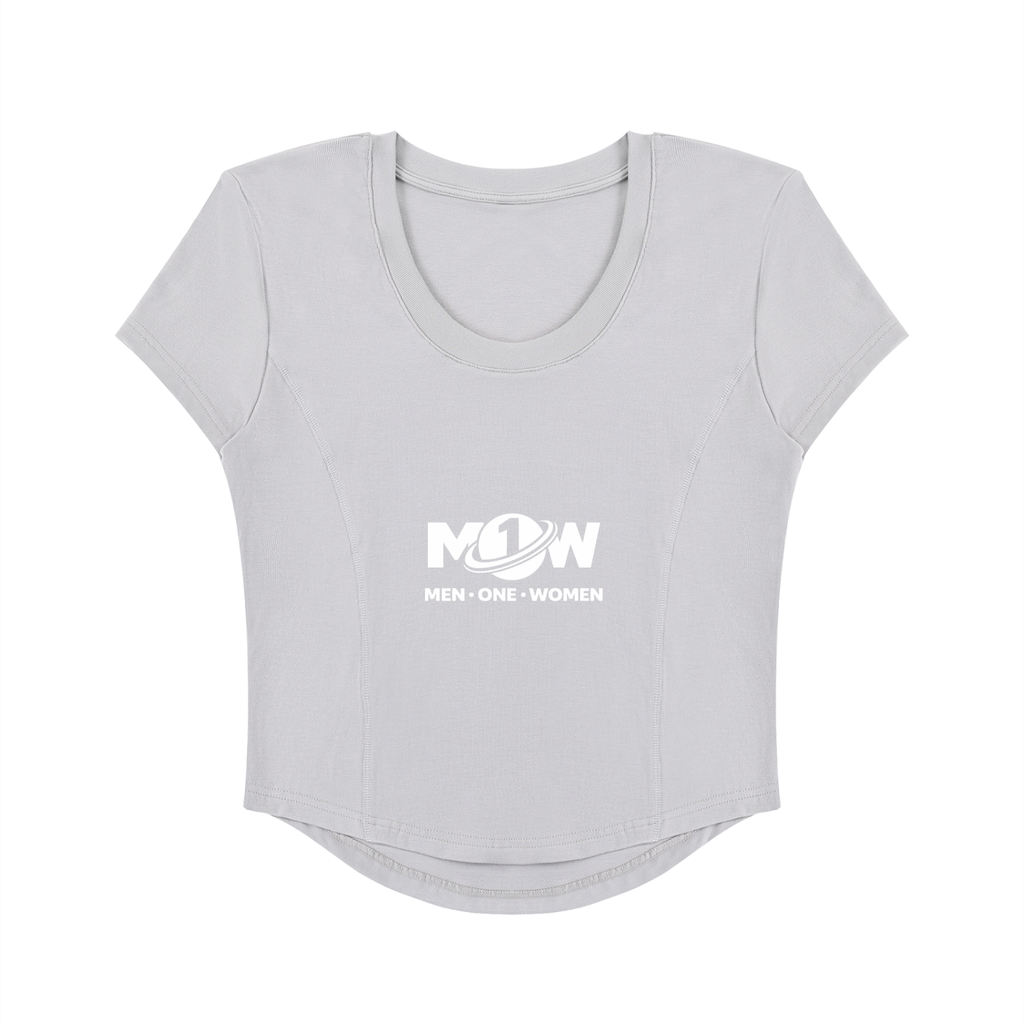 Women's Paneled Crop T-Shirt
