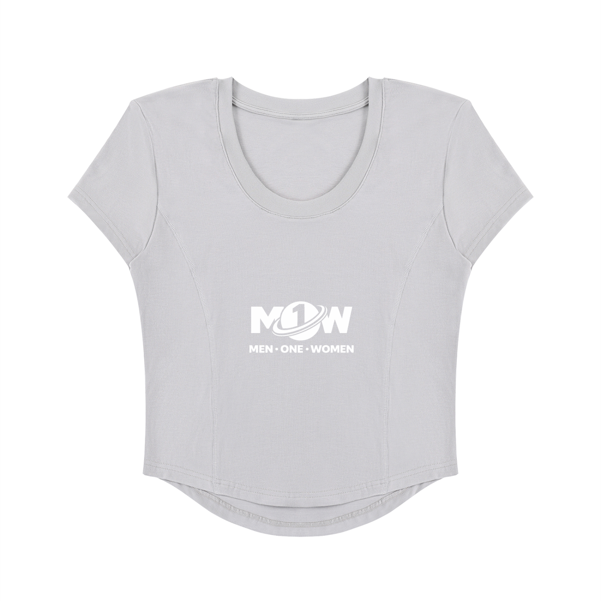 Women's Paneled Crop T-Shirt