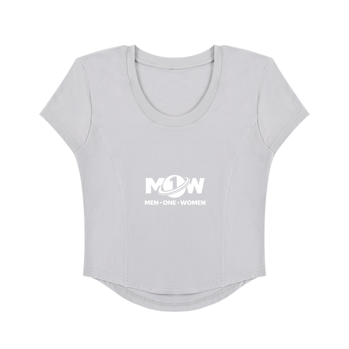 Women's Paneled Crop T-Shirt