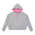Contrast Drawstring Hoodie