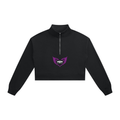 Women's Crop Quarter-Zip Sweatshirt