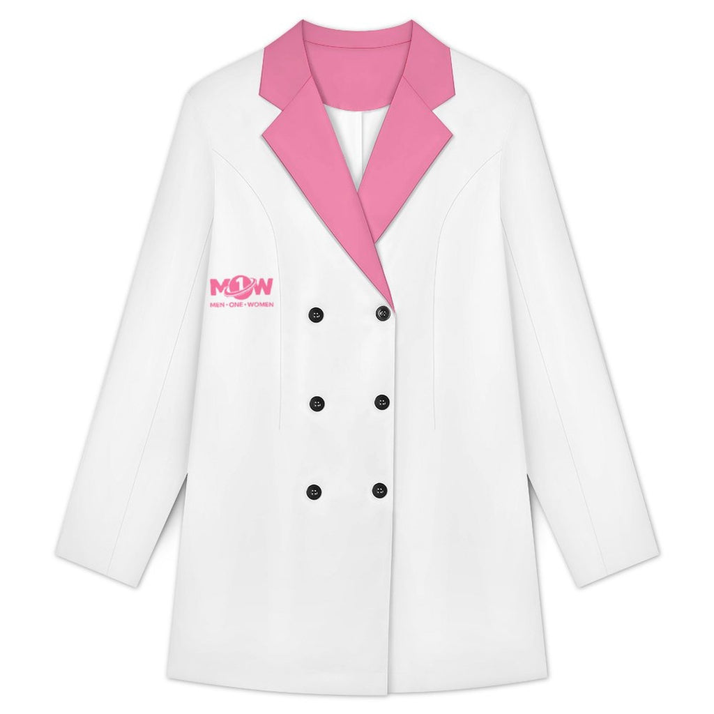 Double Breasted Blazer Dress