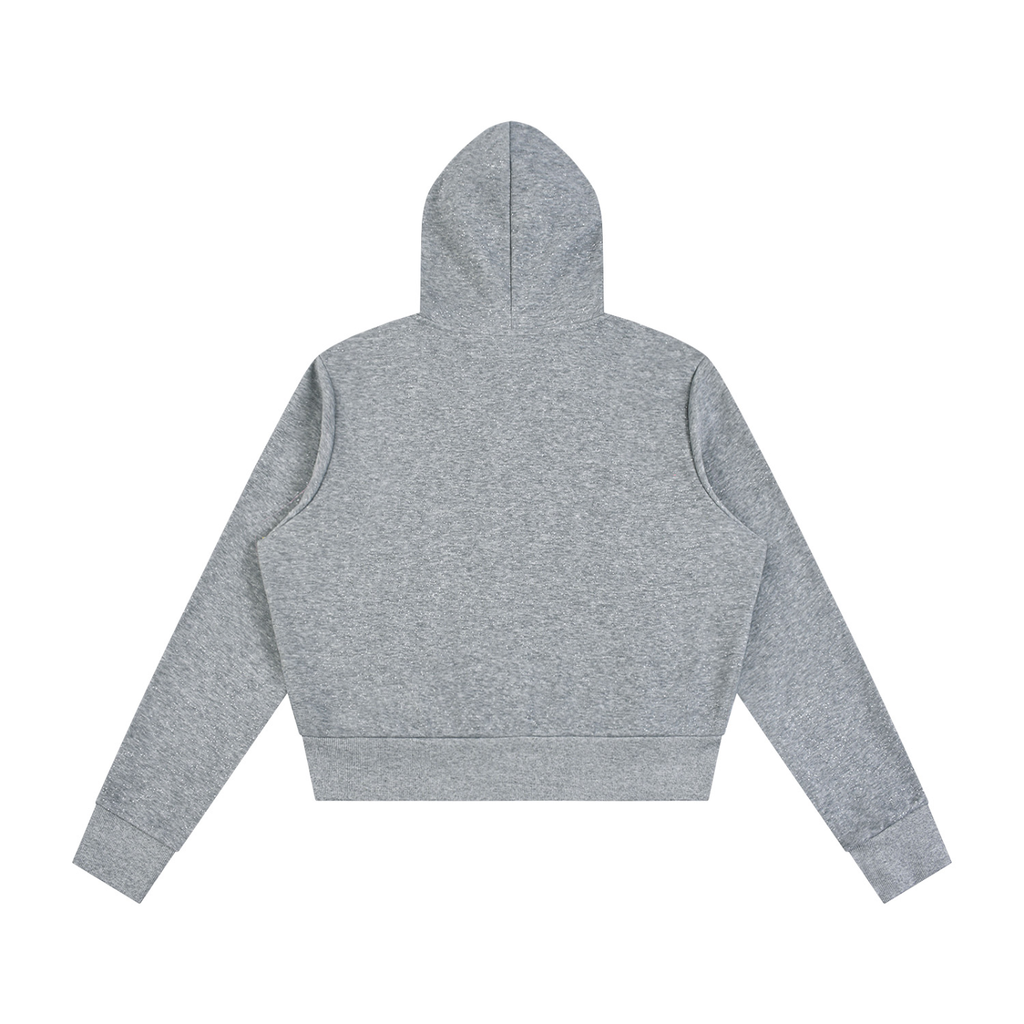 Women's Sparkles Fleece Full Zip Hoodie