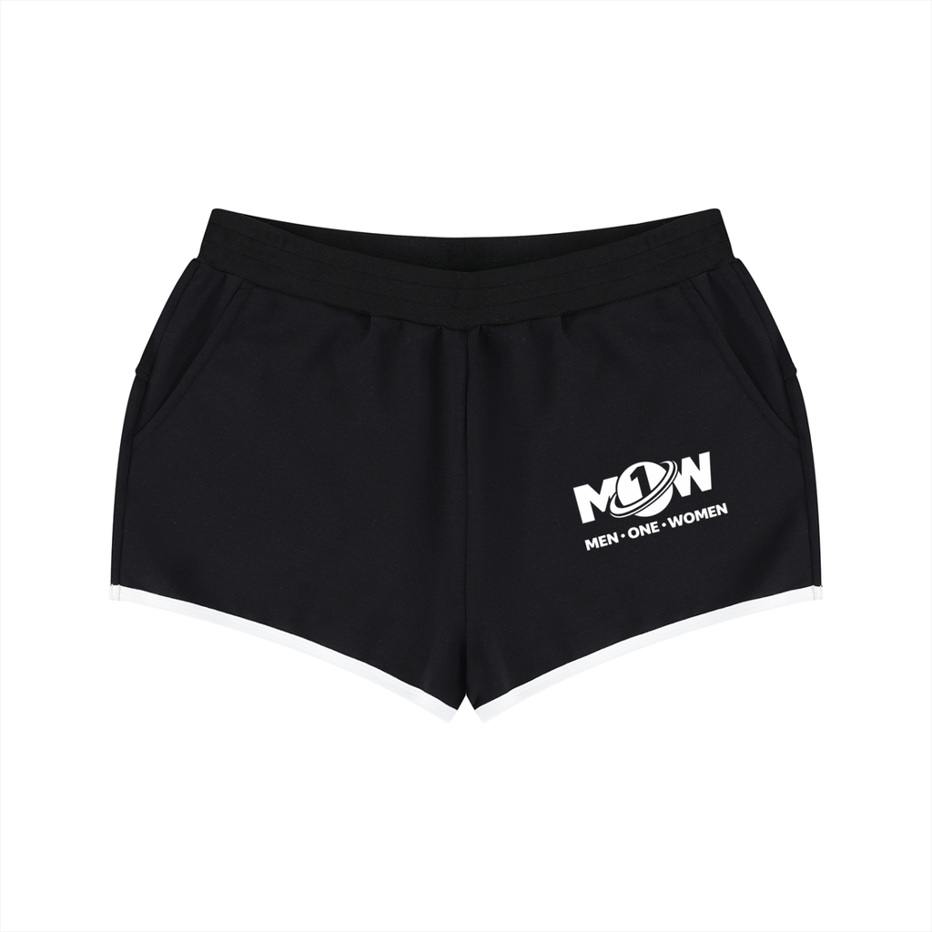 Women's Retro Contrast Binding Shorts