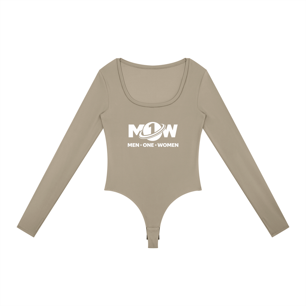 Women's Tight Long Sleeve Yoga Bodysuit