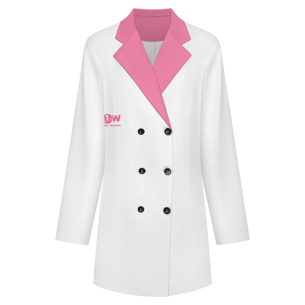 Double Breasted Blazer Dress
