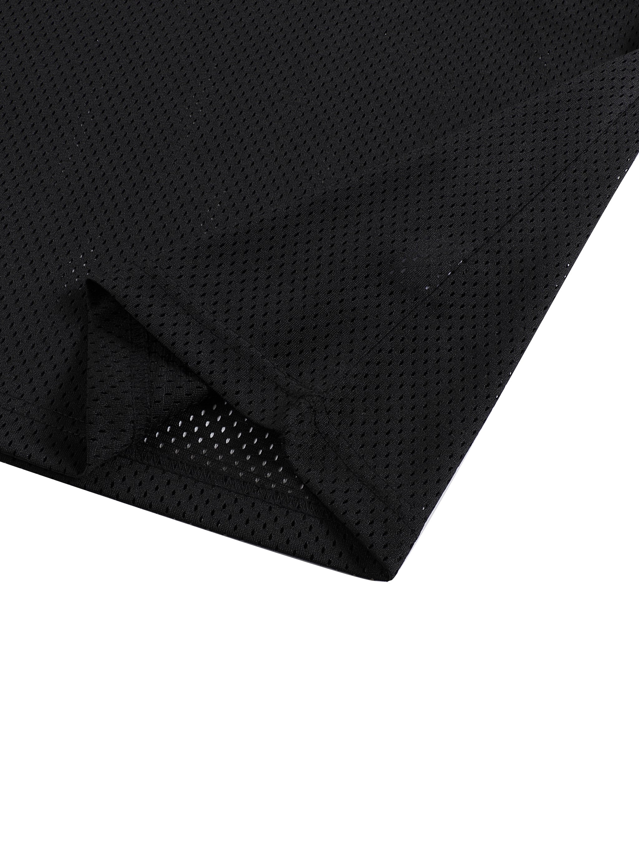 Taped Mesh Boxy T-Shirt