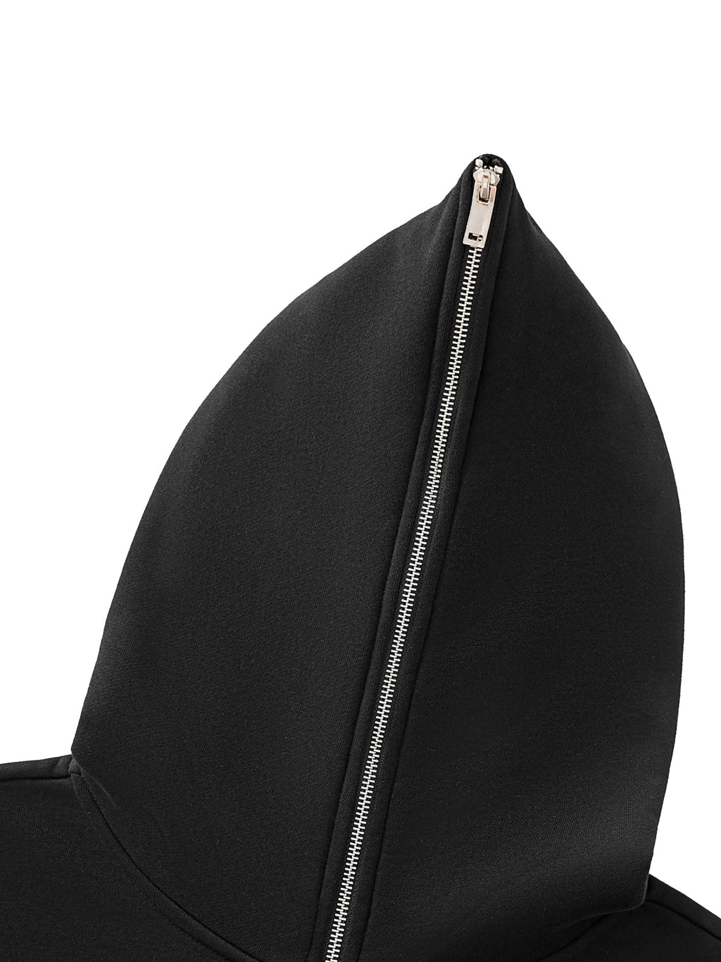 Boxy Full-Zip Fleece Hoodie