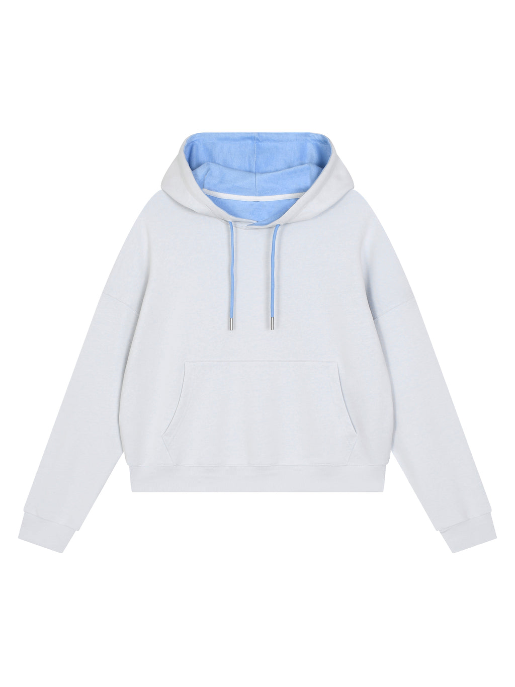 Contrast Drawstring Hoodie