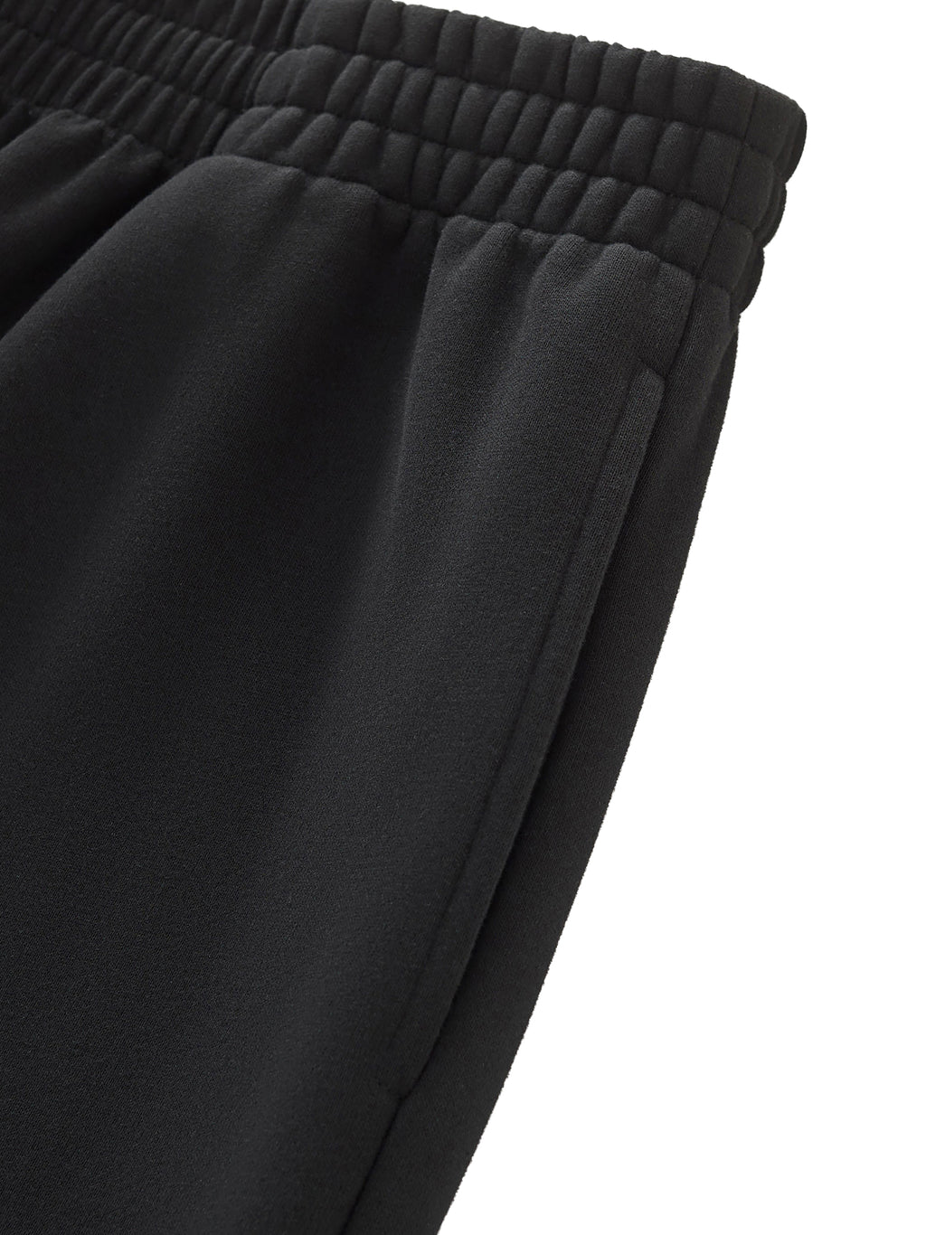 Curved Stripe Straight Sweatpants