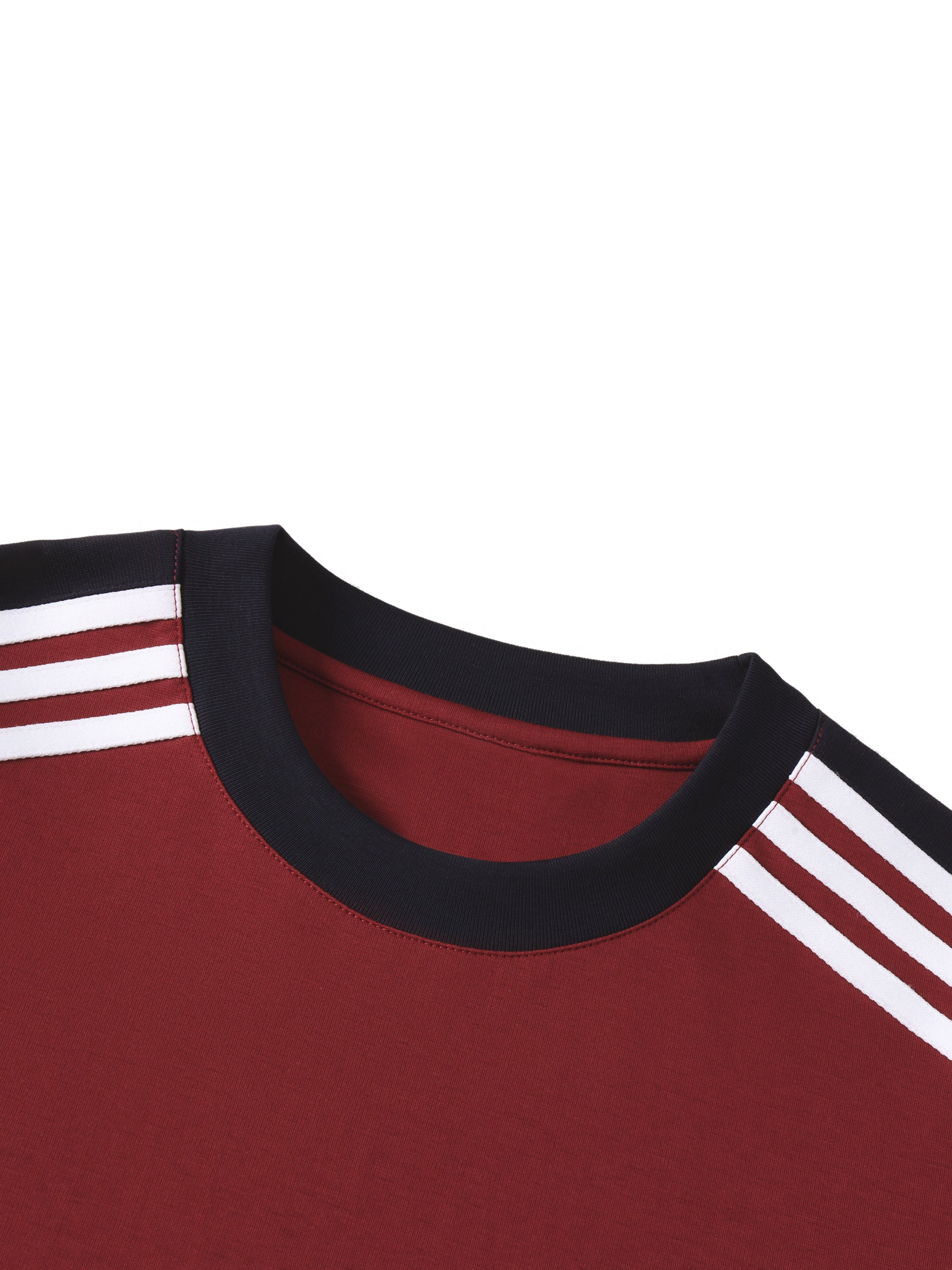 Unisex Colorblock Striped T-Shirt