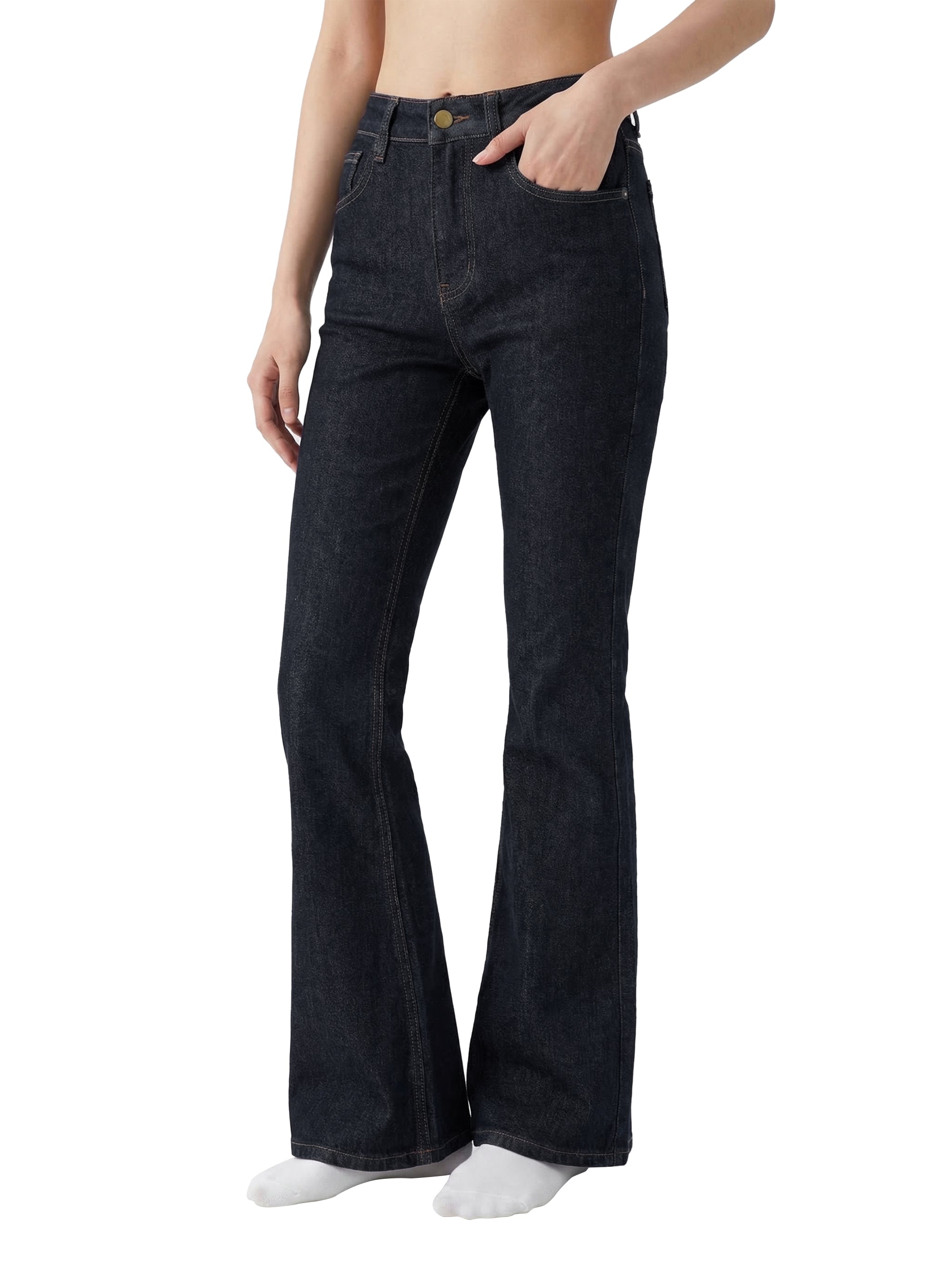 Women's High-Rise Flared Jeans