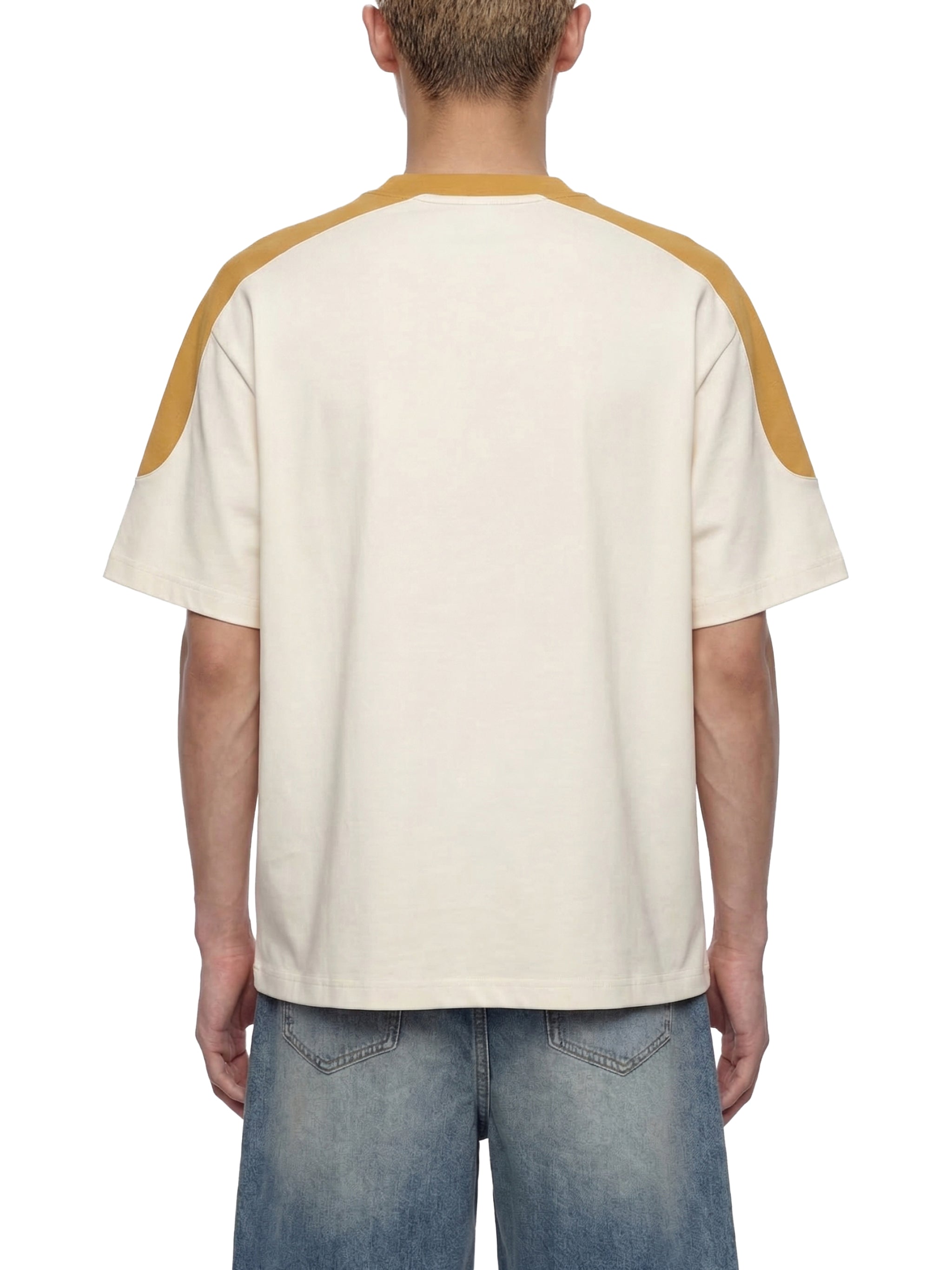 Unisex Color Block Oversized T-Shirt