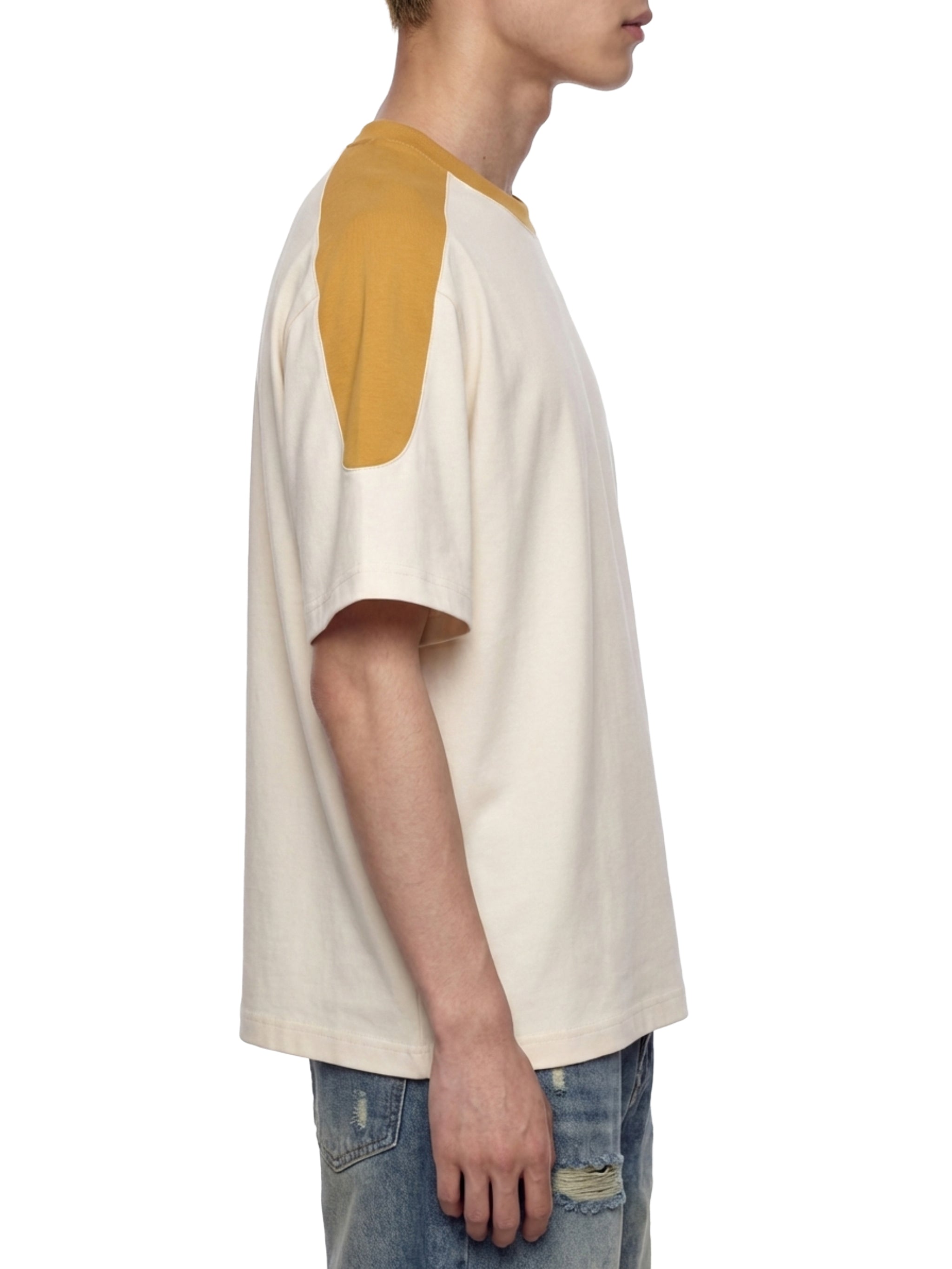 Unisex Color Block Oversized T-Shirt
