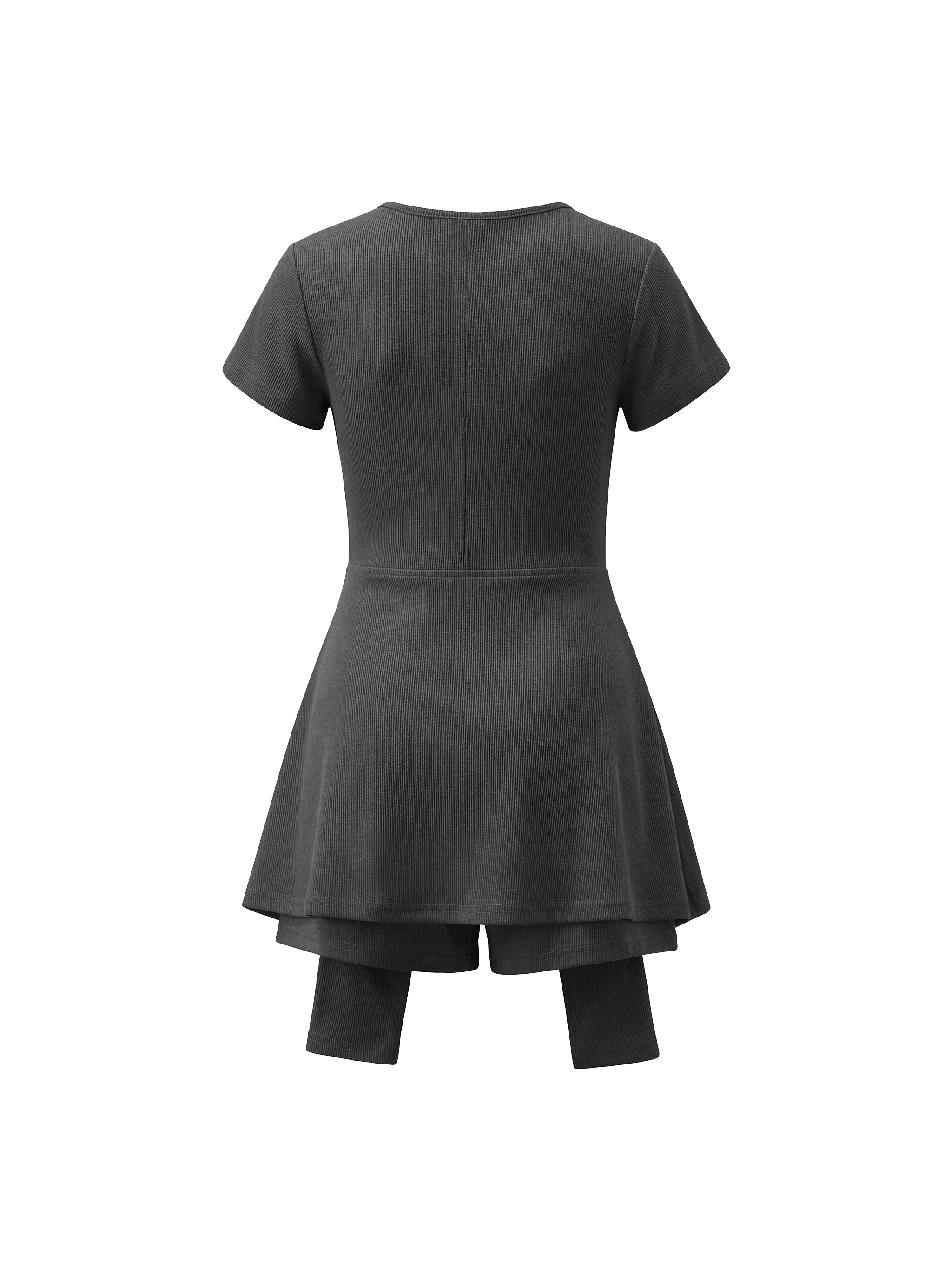 Women's Dual-Function Cape Tie-Waist Romper