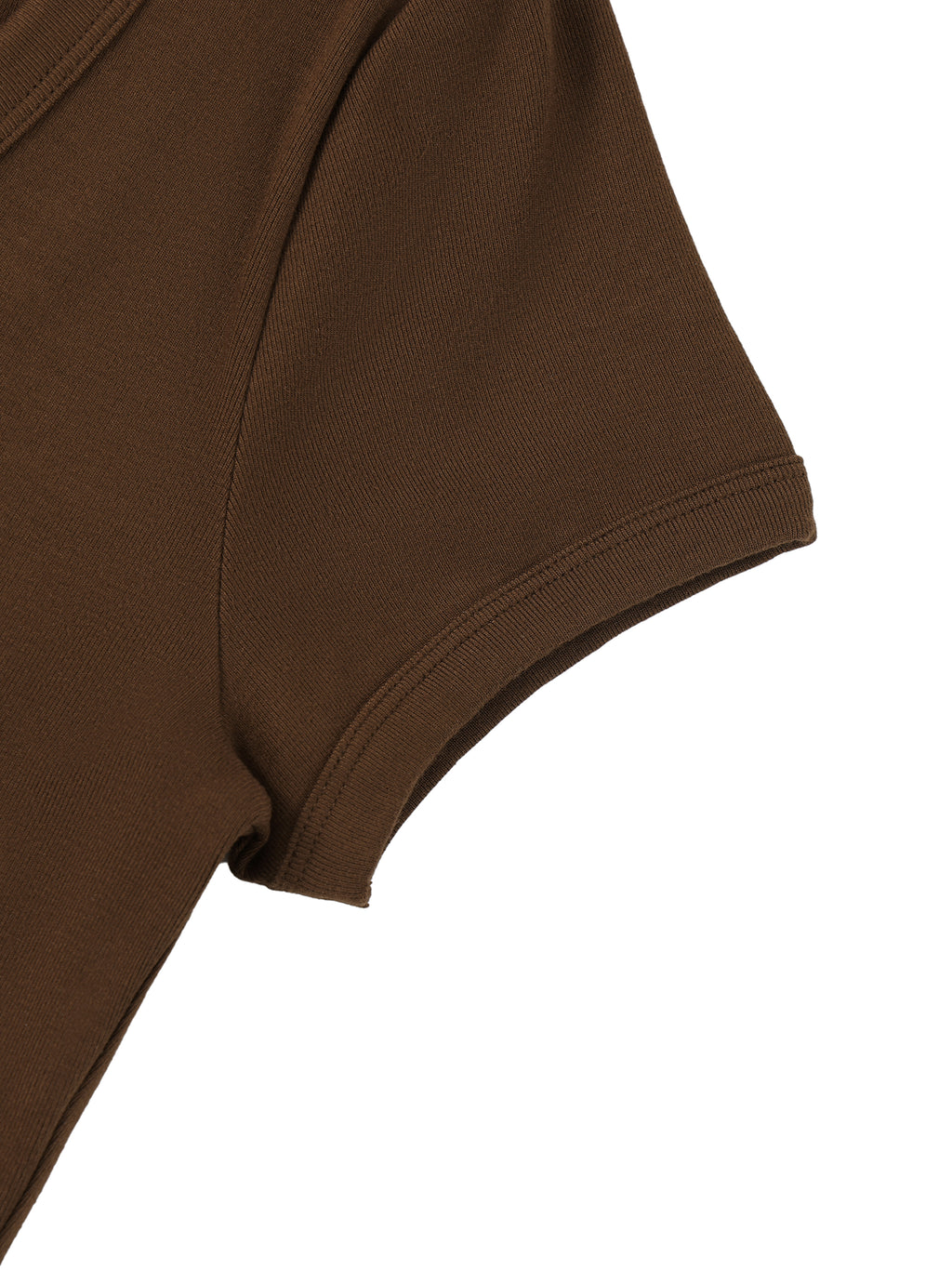 Women's Solid Color Slim Crop T-Shirt