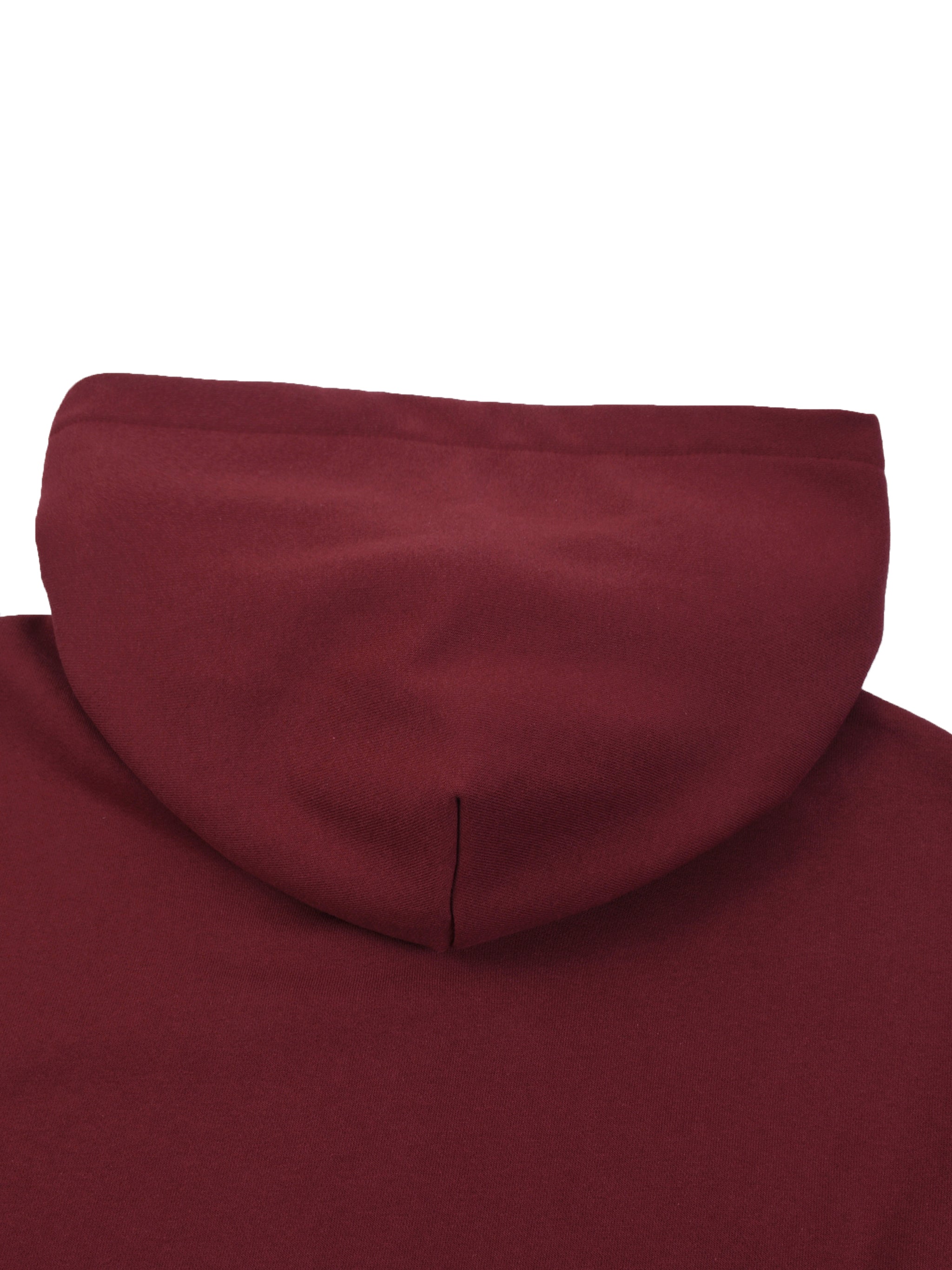 Unisex Loose Solid Full Zip Hoodie