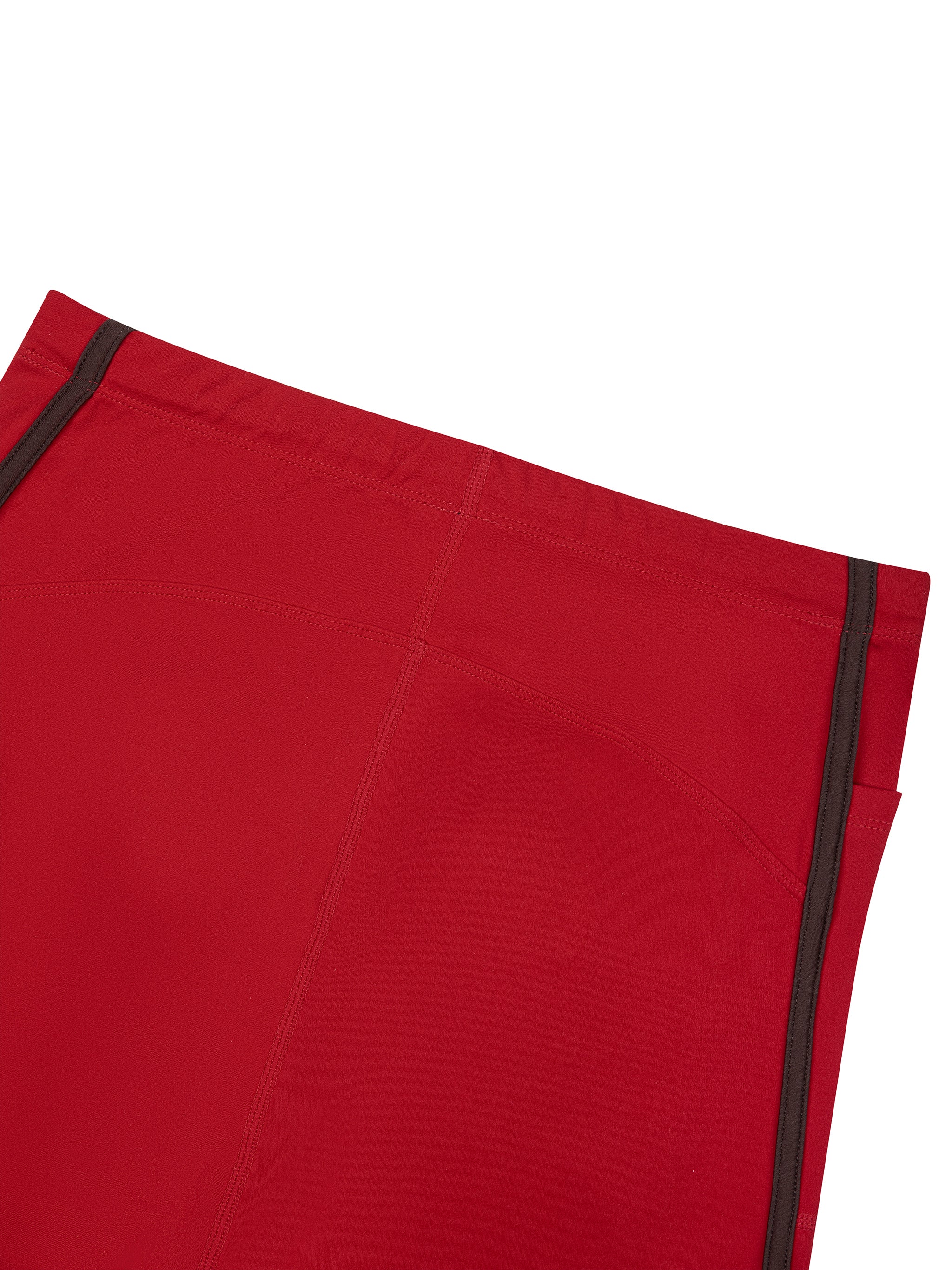 Women's High Rise Color Block Yoga Shorts