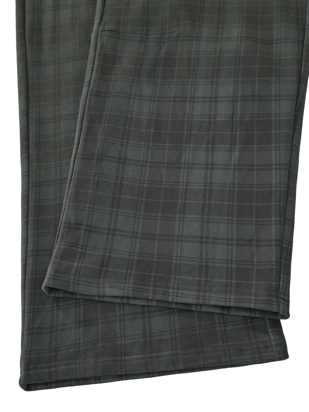 Unisex Plaid Straight Leg Pants