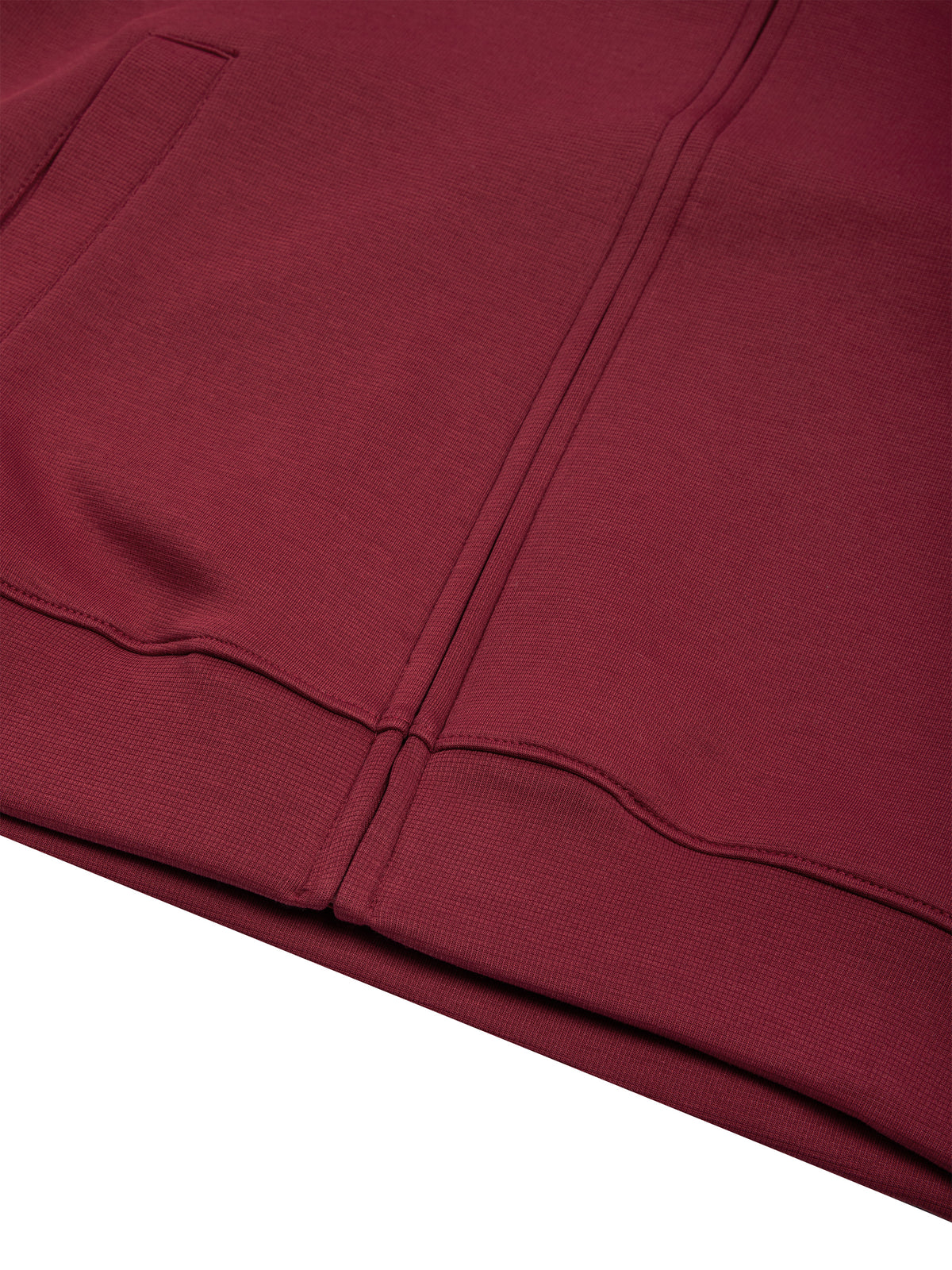 Unisex Drop Shoulder Full Zip Hoodie