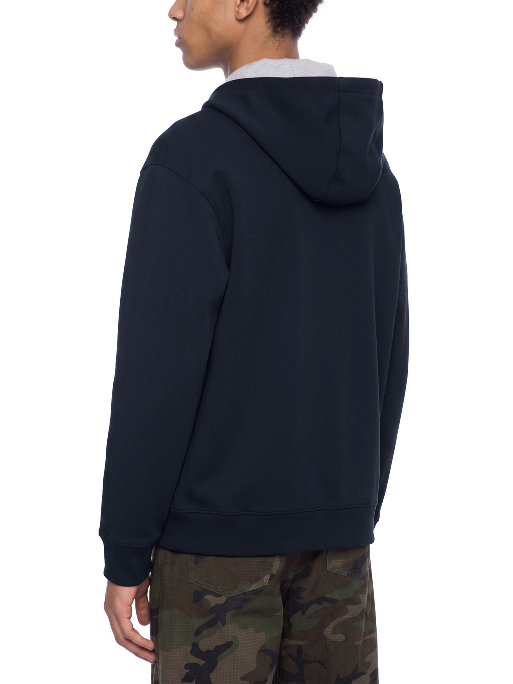Unisex Drop Shoulder Full Zip Hoodie