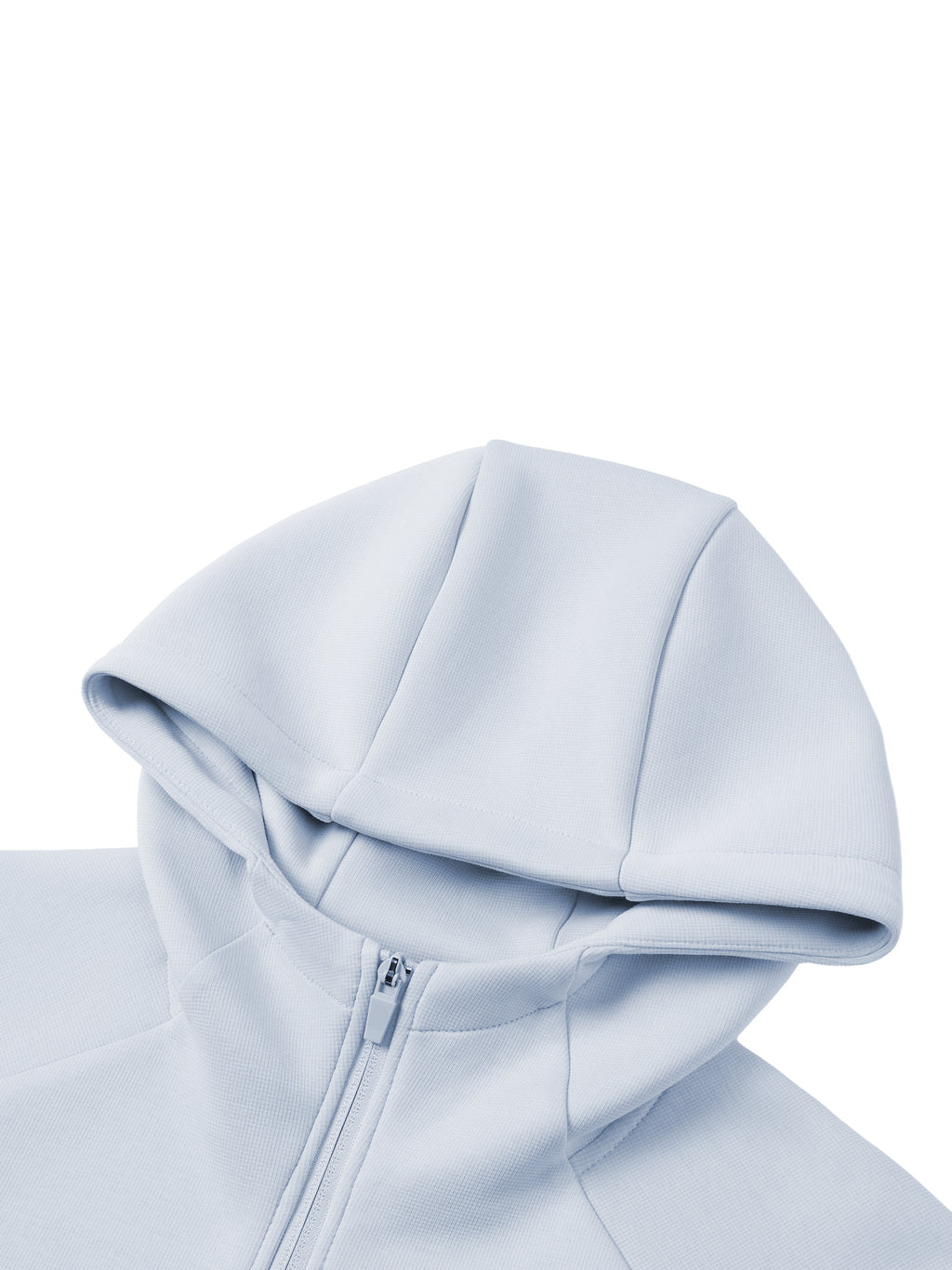 Unisex Paneled Full Zip Hoodie